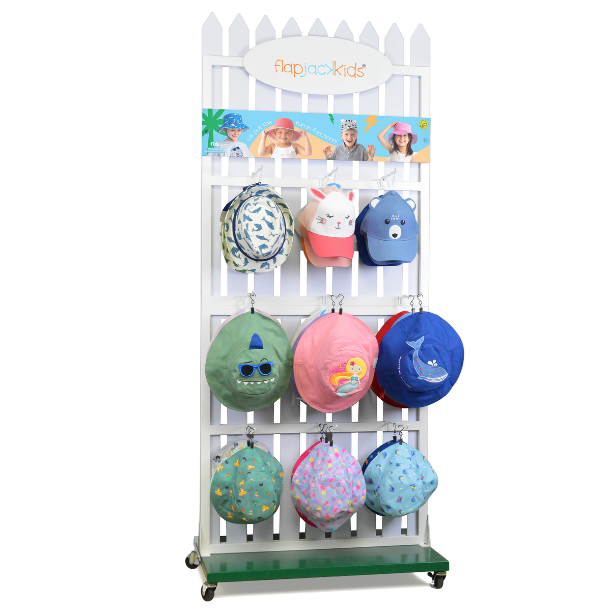 Picket Fence Merchandiser Rack