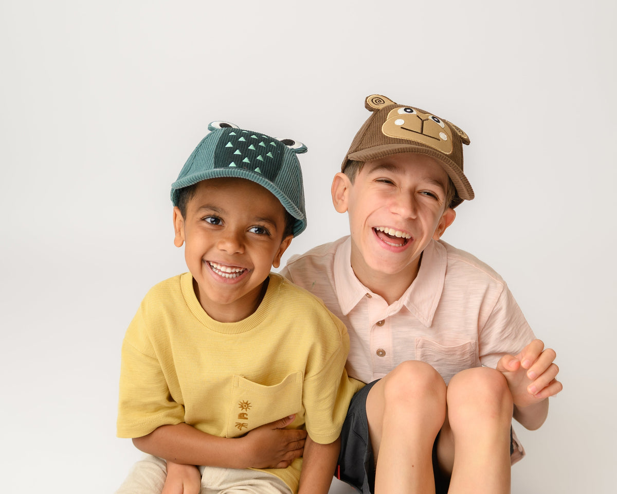 NEW! FJKxZOO - Kids 3D Cap - Monkey