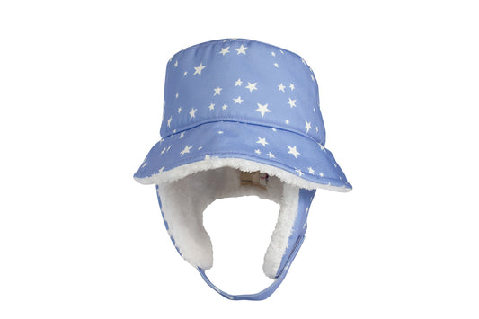 Toddler/Kids Winter Bucket Hat - Stars