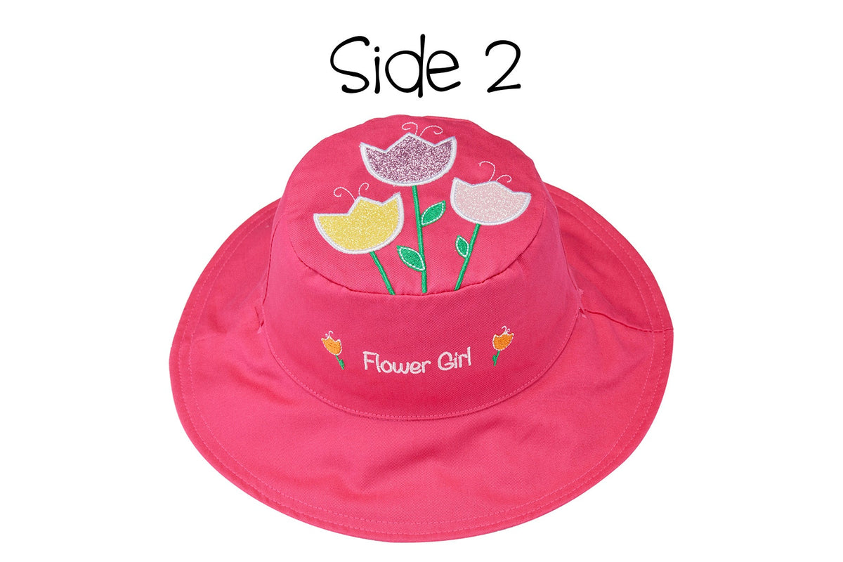 Baby/Kids Reversible Sun Hat - Butterfly | Tulip