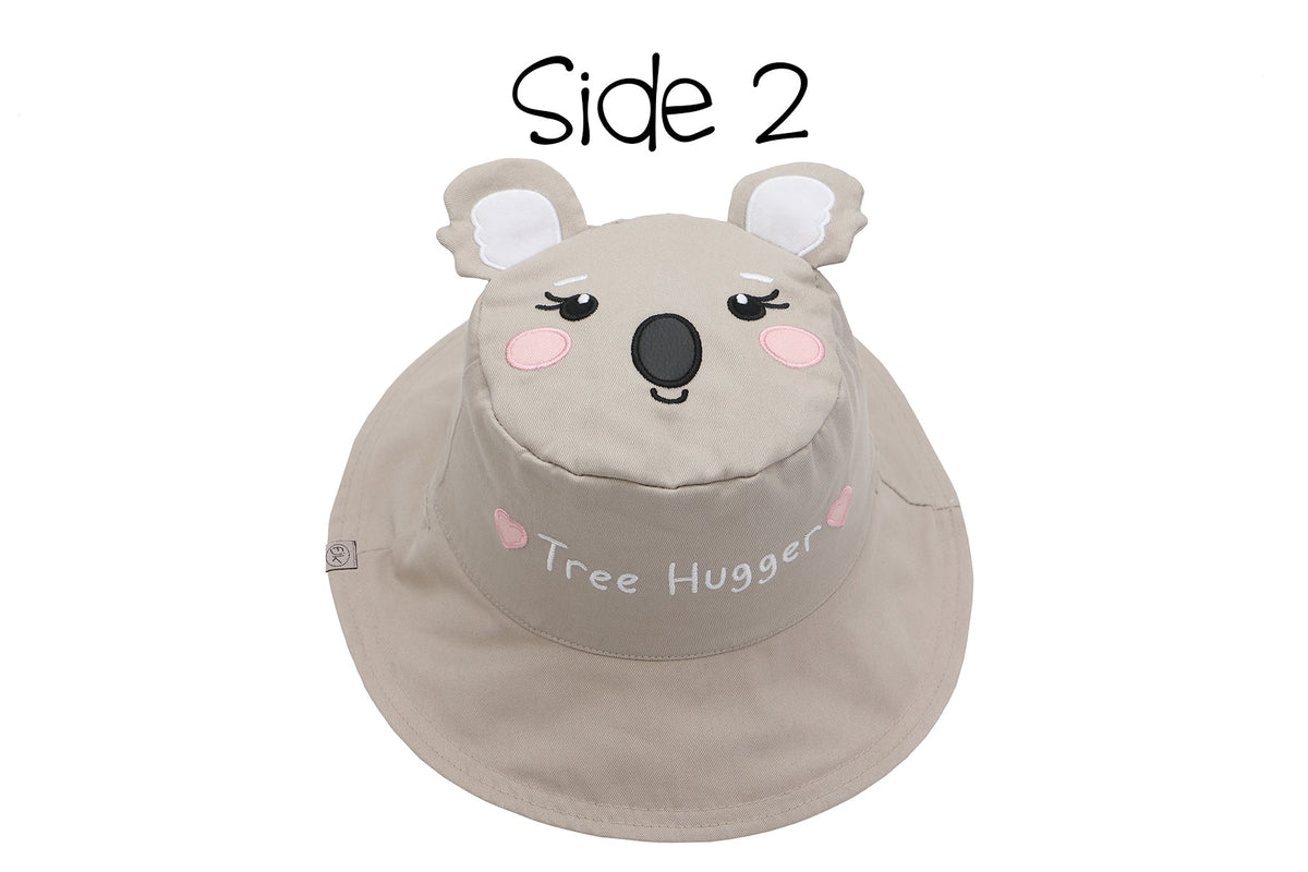 Baby/Kids Reversible Sun Hat - Panda | Koala
