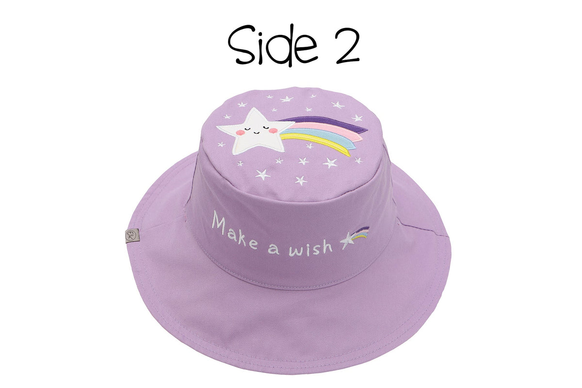 Baby/Kids Reversible Sun Hat - Unicorn | Star
