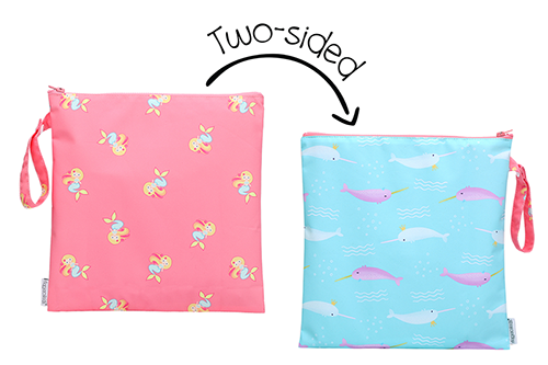 Two-Sided Wet Bag - Mermaid | Narwhal