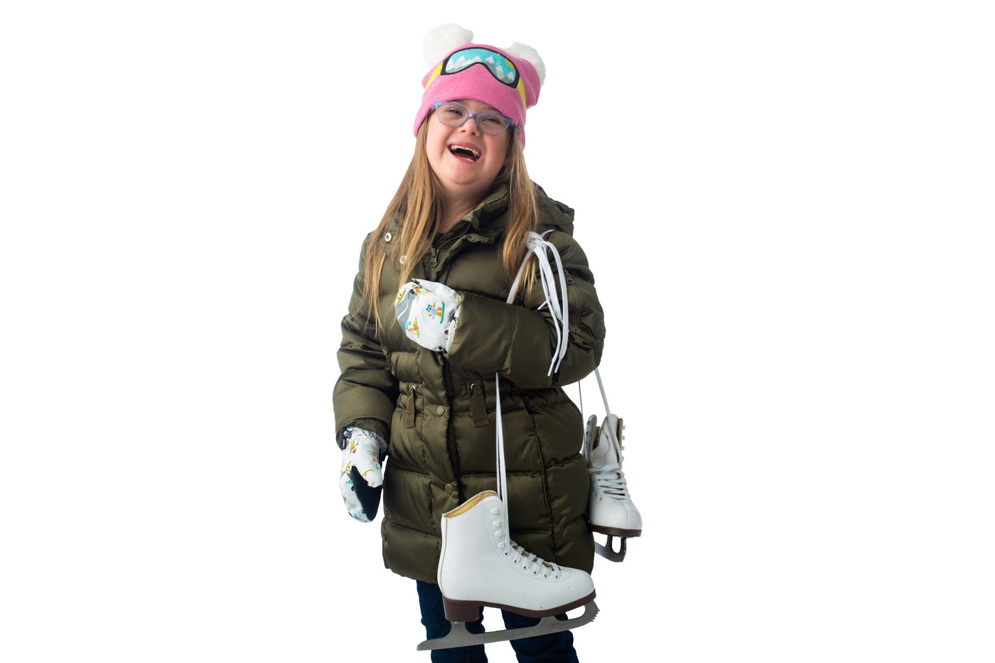 Baby/Kids Water Repellent Ski Mittens - Ski Resort
