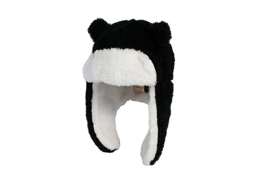 Baby/Kids Sherpa Trapper Hat - Black