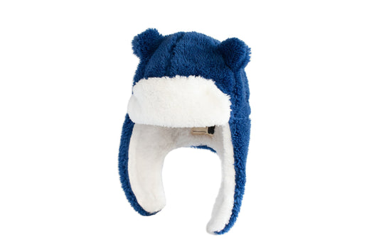 Baby/Kids Sherpa Trapper Hat - Navy
