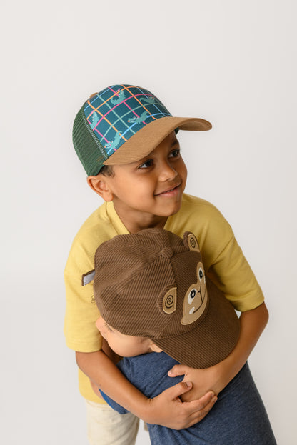 **2026 PRE-ORDER** FJKxZOO Toddler/Kids Printed Ball Cap - Alligator