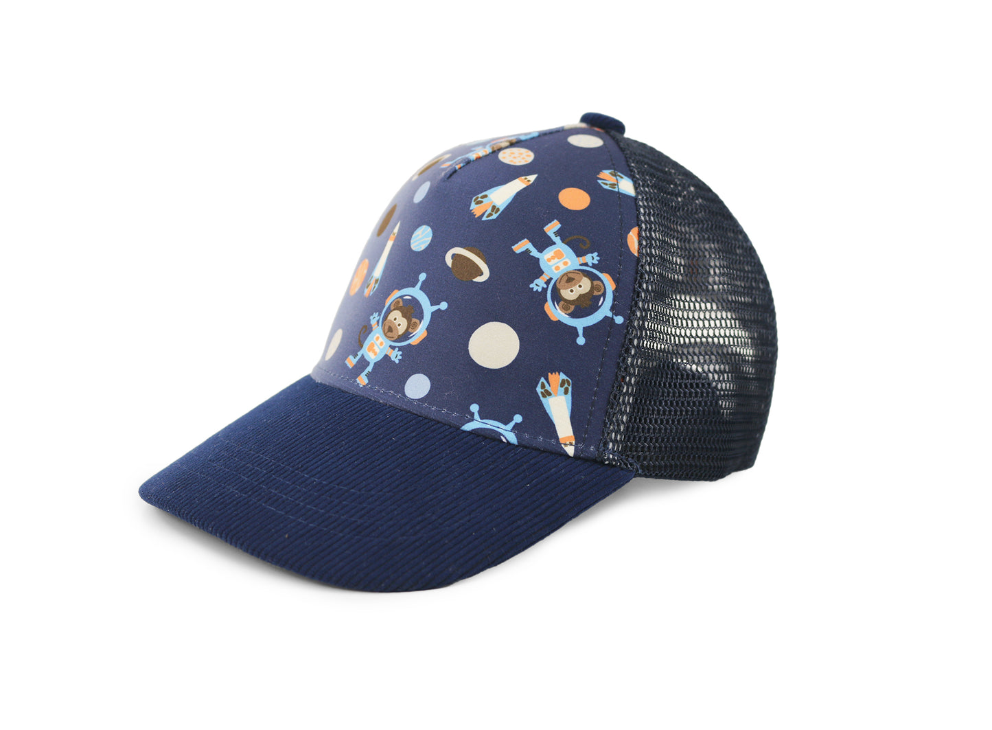 **2026 PRE-ORDER** FJKxZOO Toddler/Kids Printed Ball Cap - Space Monkey