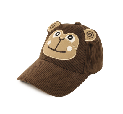 **2026 PRE-ORDER** FJKxZOO Kids 3D Cap - Monkey