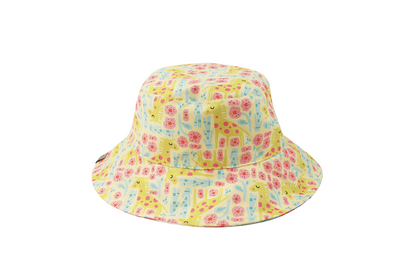 NEW! FJKxZOO - Baby/Kids Reversible Patterned Sun Hat - Unicorn | Giraffe