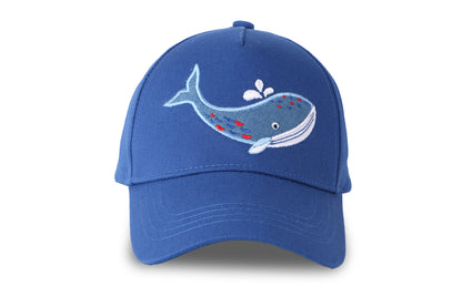 Toddler/Kids Ball Cap - Blue Whale