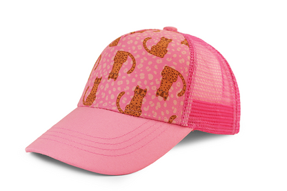 Toddler/Kids Printed Ball Cap - Leopard