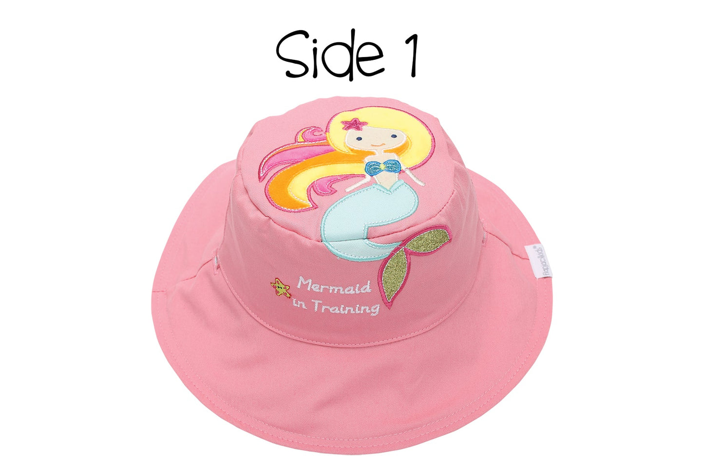 Baby/Kids Reversible Sun Hat - Mermaid | Seahorse