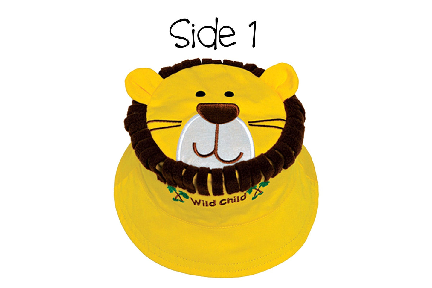 Baby/Kids Reversible Sun Hat - Lion | Monkey