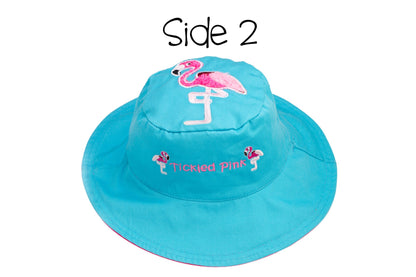 Baby/Kids Reversible Sun Hat - Dolphin | Flamingo