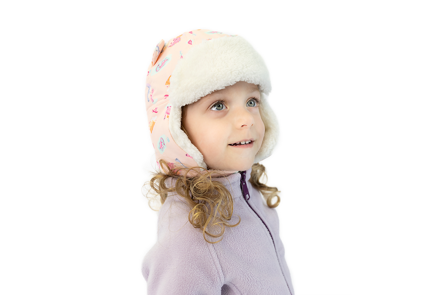 Baby/Kids Water Repellent Trapper Hat - Dino Play