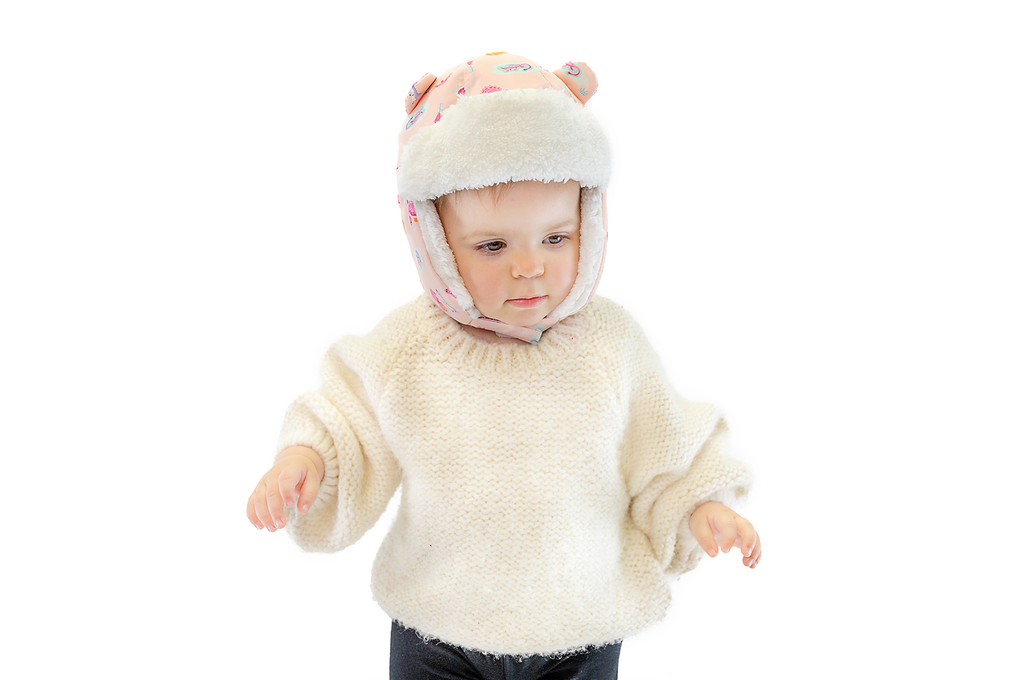 Baby/Kids Water Repellent Trapper Hat - Dino Play