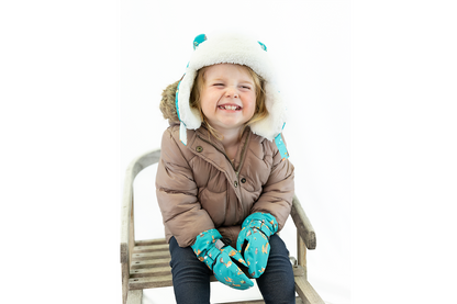 Baby/Kids Water Repellent Trapper Hat - Woodland Camp