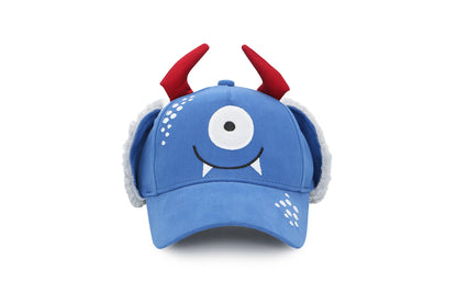 Toddler/Kids 3D Winter Cap with Ear Flaps - Monster