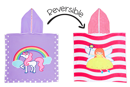 Toddler/Kids Reversible Cover Up - Fairy | Unicorn