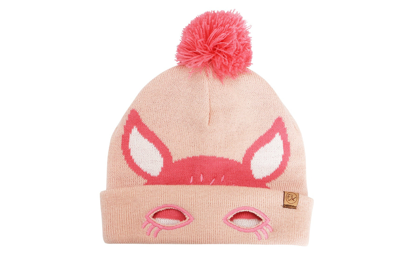 Toddler/Kids Knitted Beanie - Deer