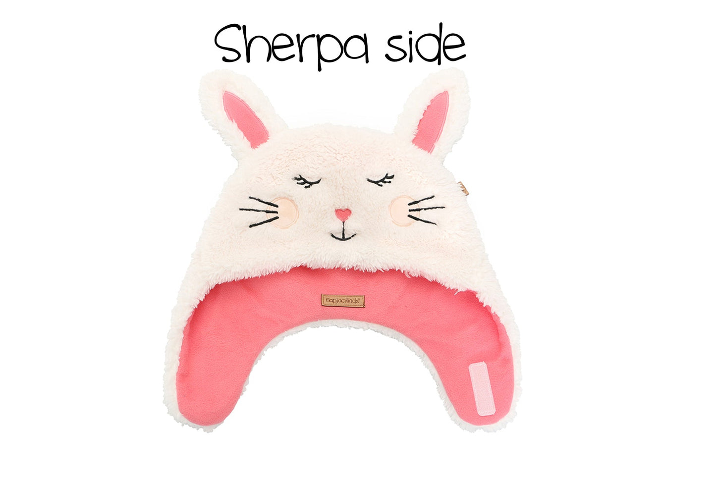 Baby/Kids Reversible Sherpa Hat - Bunny | Deer