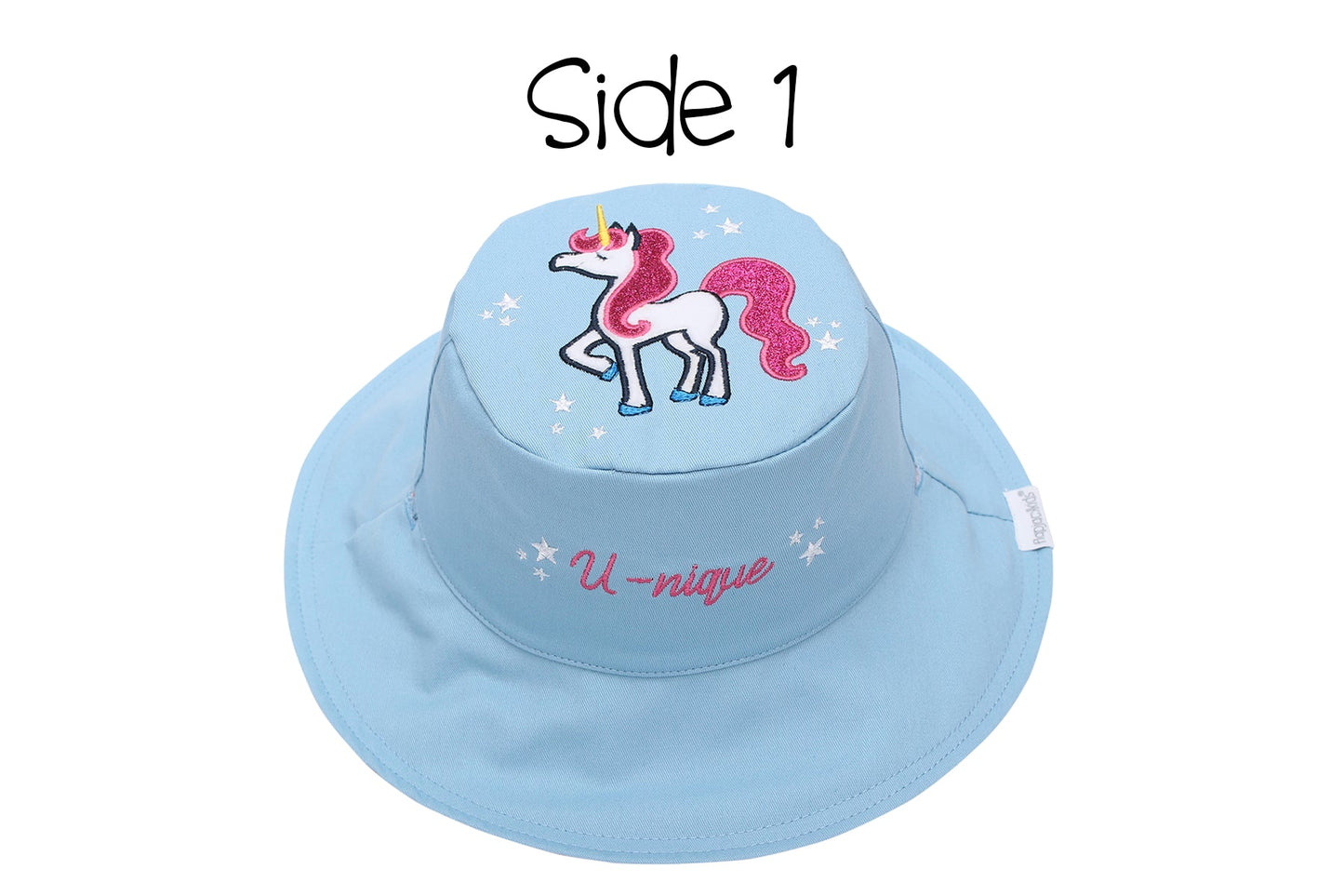 Baby/Kids Reversible Sun Hat - Rainbow | Unicorn