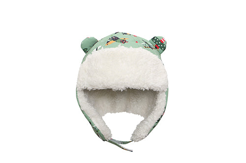Baby/Kids Water Repellent Trapper Hat - Black Bear