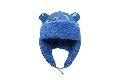 Baby/Kids Water Repellent Trapper Hat - Dinosaur