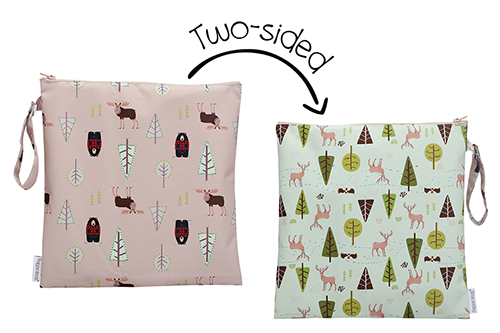 Two-Sided Wet Bag - Moose | Cottage