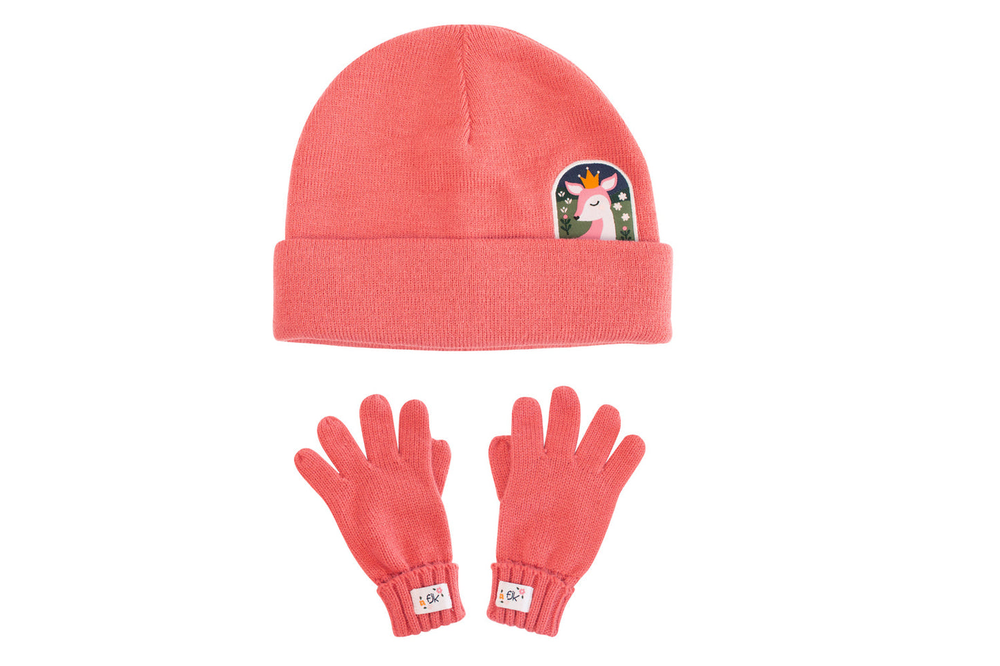 Toddler/Kids Beanie & Gloves Set - Deer