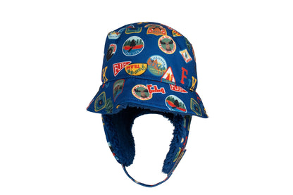 Toddler/Kids Winter Bucket Hat - Patches