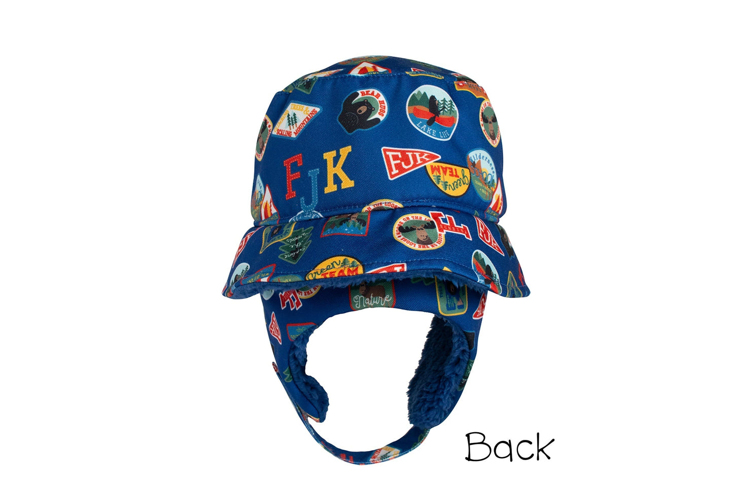 Toddler/Kids Winter Bucket Hat - Patches