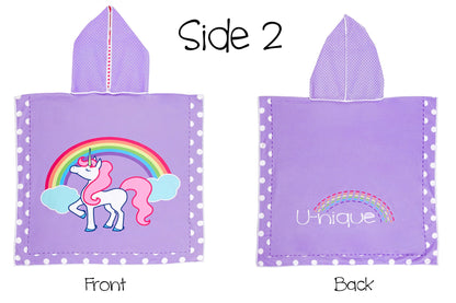 Toddler/Kids Reversible Cover Up - Fairy | Unicorn