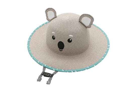 Toddler/Kids Lifeguard Straw Hat - Koala